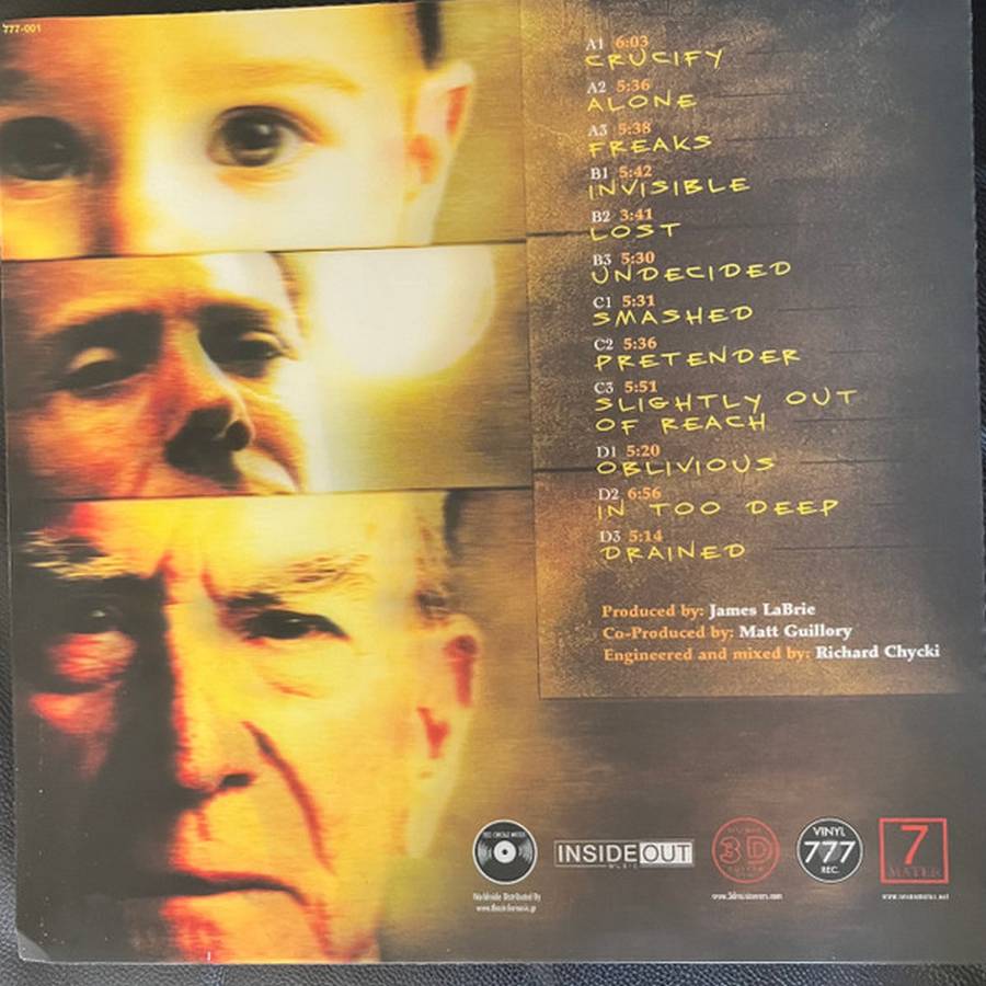 James LaBrie – Elements Of Persuasion (2LP gold)